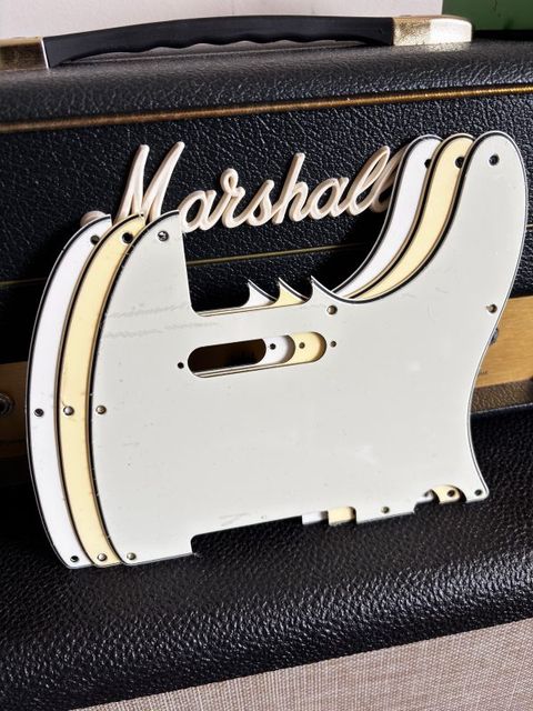 Pickguard Telecaster Tricapa medidas Fender