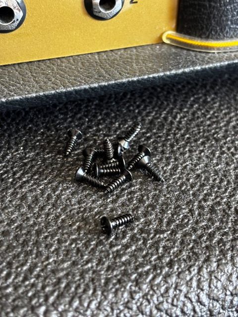 Tornillos para Stratocaster-Telecaster Negros